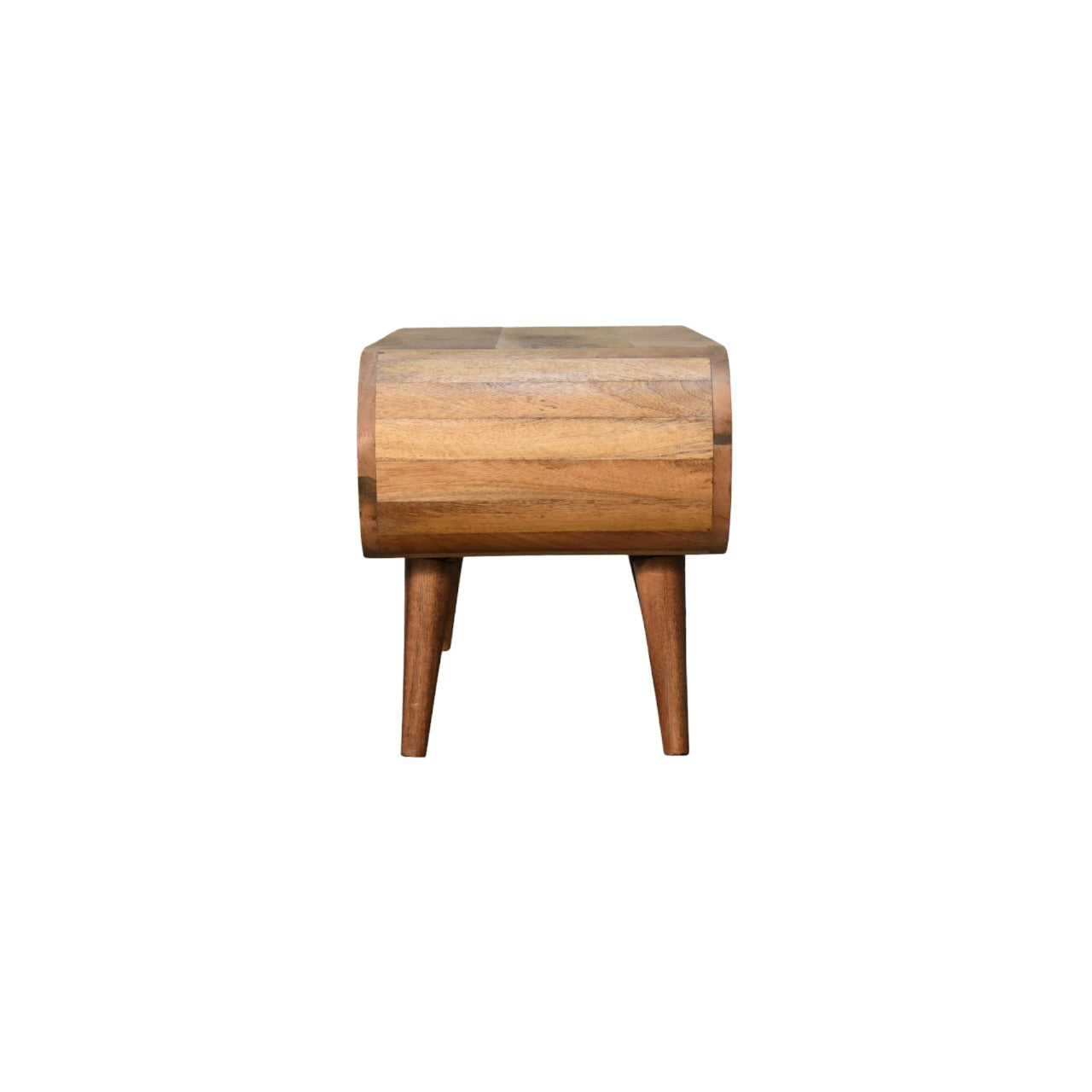 Amaya Nordic Style Oak-ish Media Unit